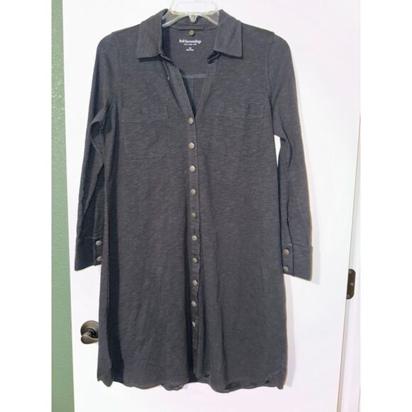 Soft Surroundings Tops - Soft Surroundings Long sleeve button up tunic dress NWOT